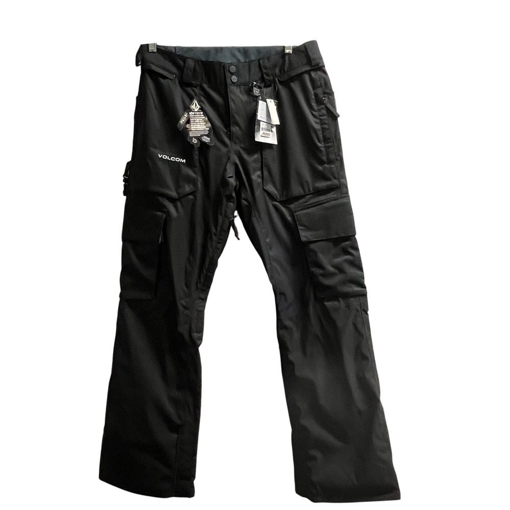 Volcom Revert Snowpant Modern Relaxed Black S 15Kmm Waterproof Tech Breathable